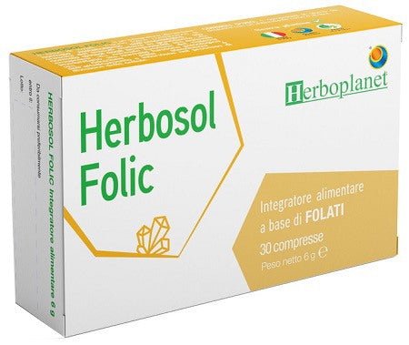 herboplanet herbosol folic 30 compresse herboplanet ean 8032185070204