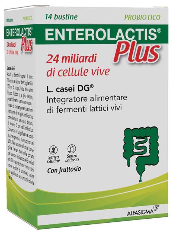 alfasigma px enterolactis plus 14 bustine enterolactis