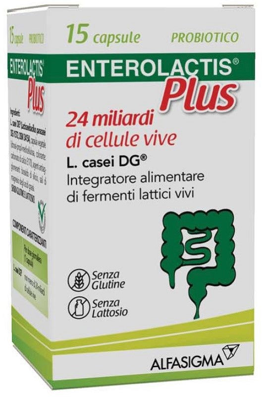 alfasigma px enterolactis plus 15 capsule enterolactis