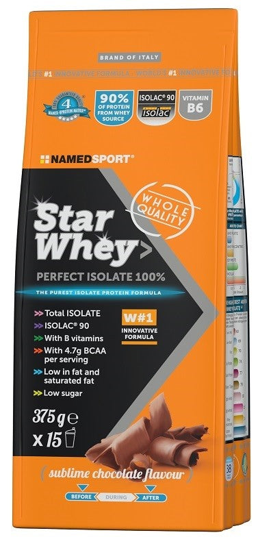 named sport star whey isolate sublime chocolate 375 g named ean 8058268961733