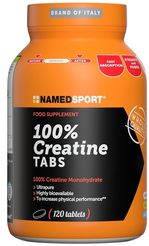 named sport 100 creatine tabs rb 120 compresse named ean 8058268961863