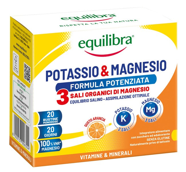 syrio potassio magnesio 3 20 bustine equilibra ean 8000137006304