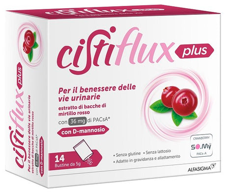 alfasigma chc cistiflux plus 14 bustine cistiflux