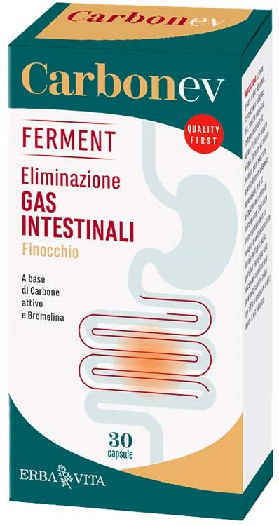 erba vita group carbon ev ferment 30 capsule erba vita ean 8056992941977