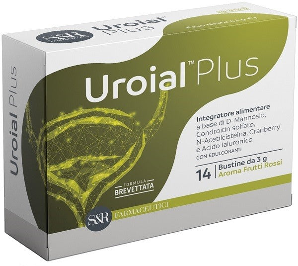 sr farmaceutici uroial plus 14 bustine da 3 g ean 8052990891429