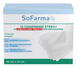 sofarmapiu garza compressa in tnt 36x40 cm 12 pezzi sofarmapiu sofarmapiu ean 8000246053299