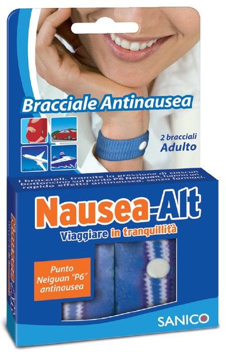 sanico bracciale antinausea adulto nausea alt ean 8007529886322