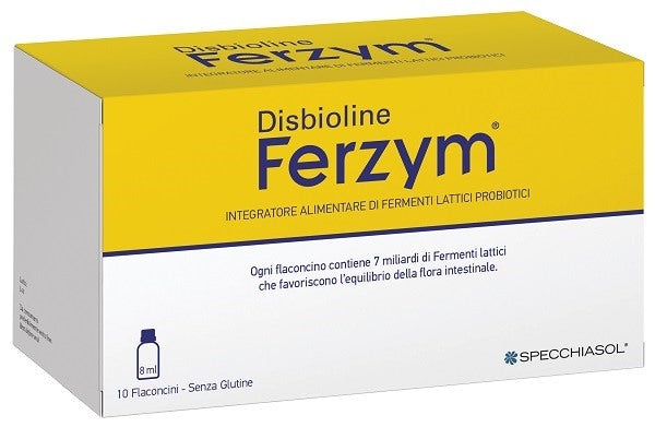 specchiasol named disbioline ferzym 10 flaconcini da 8 ml ferzym ean 8002738992147