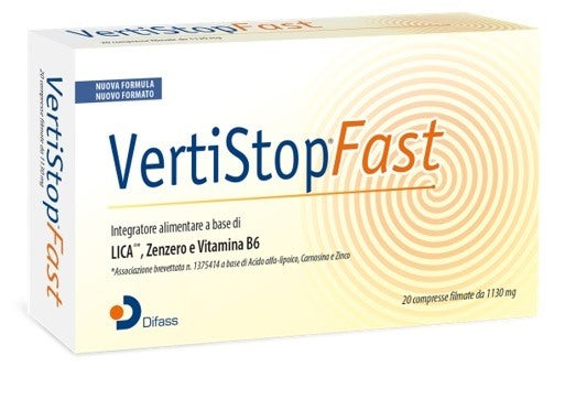 difass international vertistop fast 20 compresse