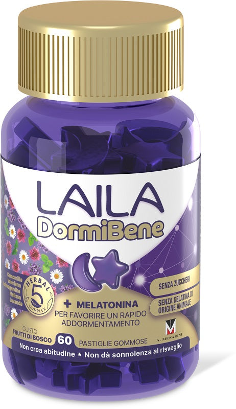menarini otc laila dormibene 60 gommose laila ean 8059591080986