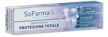 sofarmapiu dentifricio protezione totale 75 ml sofarmapiu sofarmapiu ean 8002185061557