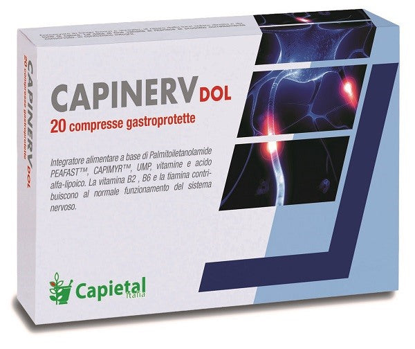 capietal capinerv dol 20 compresse gastroprotette