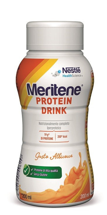 nestle health meritene protein drink albicocca 200 ml meritene ean 7613034900968