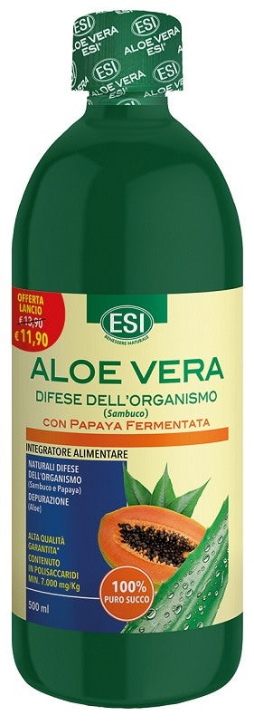 esi esi aloe vera difese papaya succo 500 ml esi ean 8008843135028