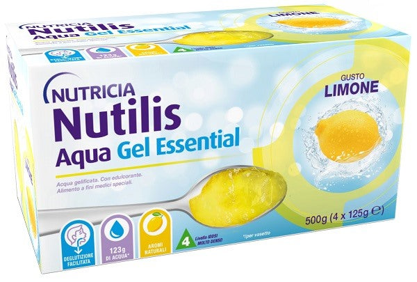 danone nutricia nutilis aqua gel limone 4 pezzi da 125 g nutricia ean 8054247280246