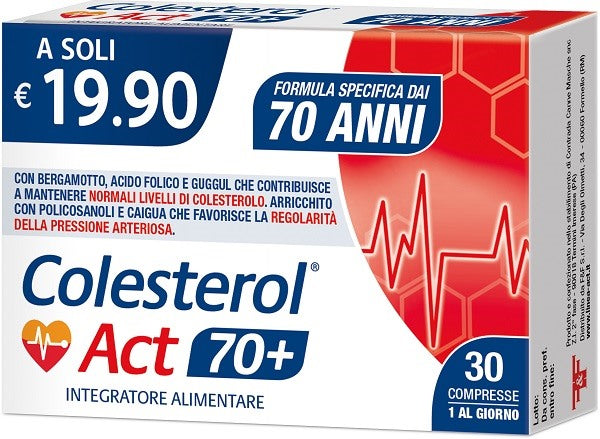 ff colesterol act 70 30 compresse ean 8058951700021