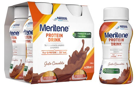nestle health meritene drink cioccolato 4 pezzi da 200 ml meritene ean 8445290789259