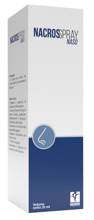 nacros spray naso nacros 20 ml nacros ean 8058697510397