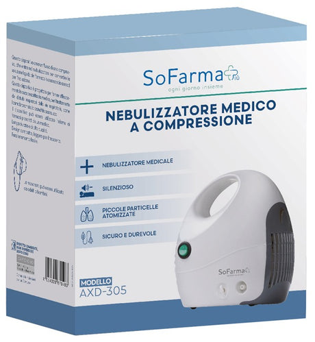 sofarmapiu nebulizzatore medico a compressione sofarmapiu sofarmapiu ean 8054320670483
