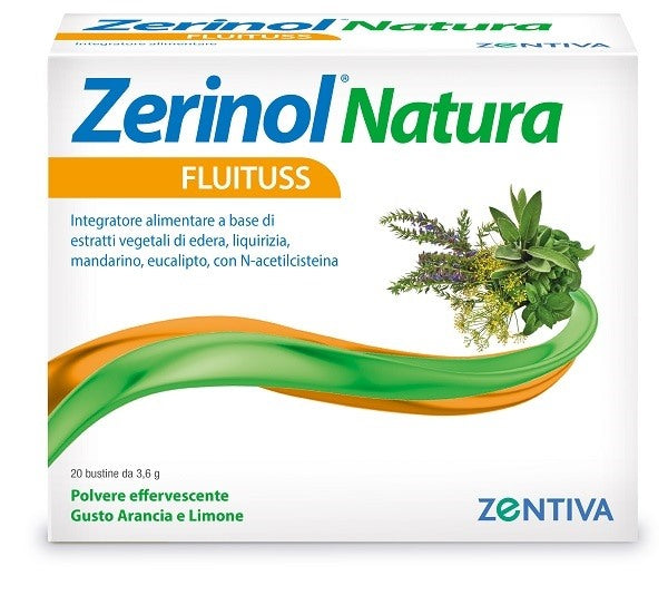 zentiva italia rx zerinol natura fluituss 20 bustine zerinol