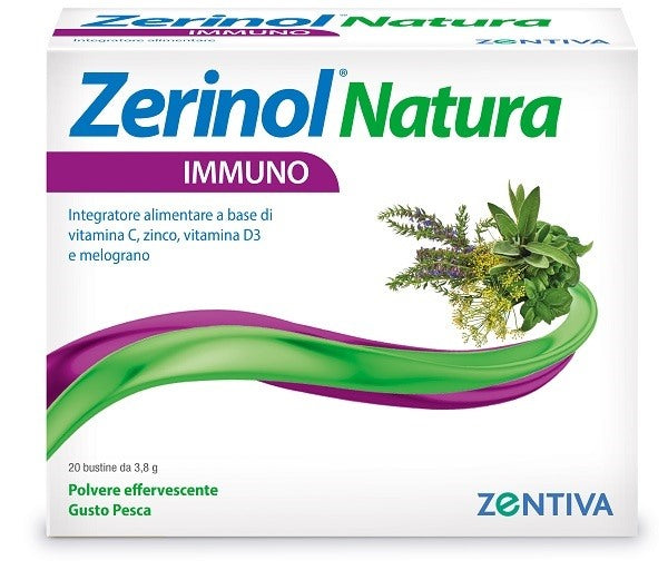 zentiva italia rx zerinol natura immuno 20 bustine zerinol