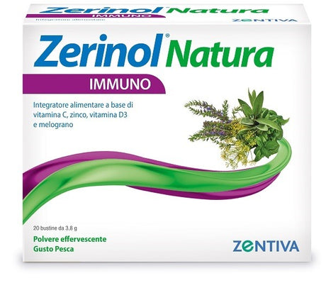 zentiva italia rx zerinol natura immuno 20 bustine zerinol