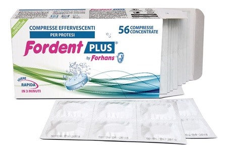 uragme fordent plus 56 compresse concentrate per dentiere e apparecchi ortodontici ean 8002185500643