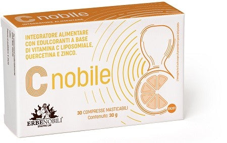 erbenobili c nobile 30 compresse masticabili ean 8033831002013