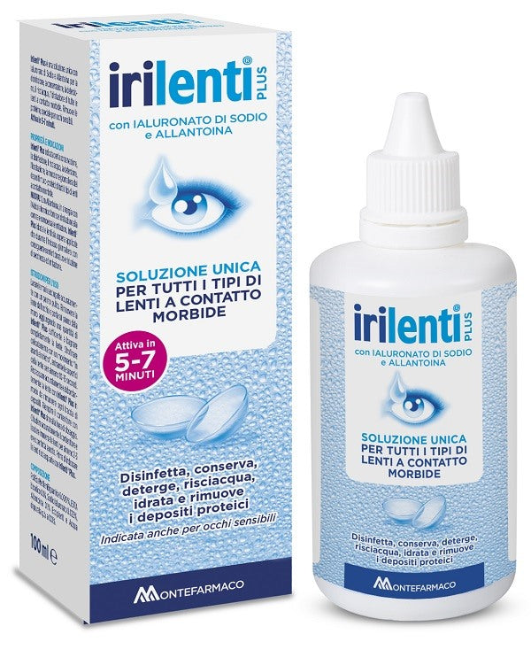 montefarmaco soluzione unica per lenti a contatto irilenti 100 ml ean 8058363621174