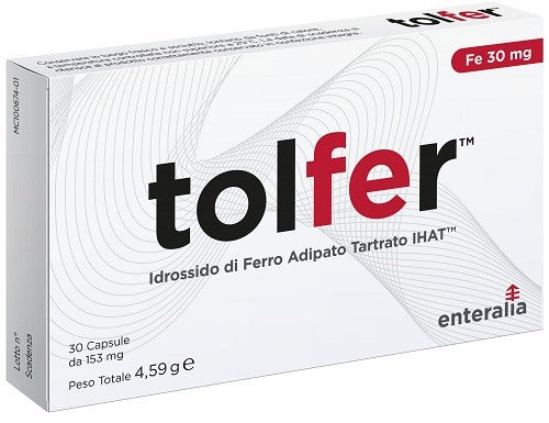enteralia bioscience srl tolfer 30mg 30 capsule