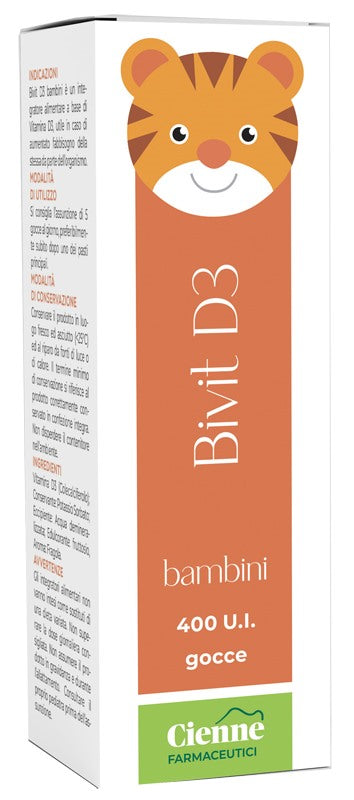 cienne distribuzione bivit d3 bambini gocce 15 ml