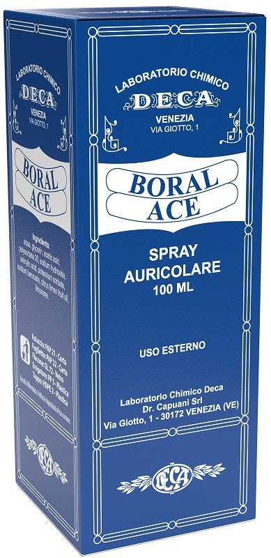 deca laboratorio chimico boral ace spray auricolare 100 ml