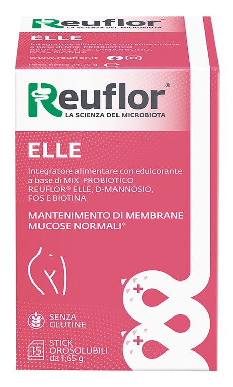recordati otc reuflor elle 15 stick reuflor ean 8032790080070