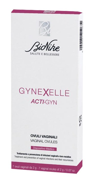 icim bionike gynexelle acti gyn 7 ovuli bionike ean 8029041212632