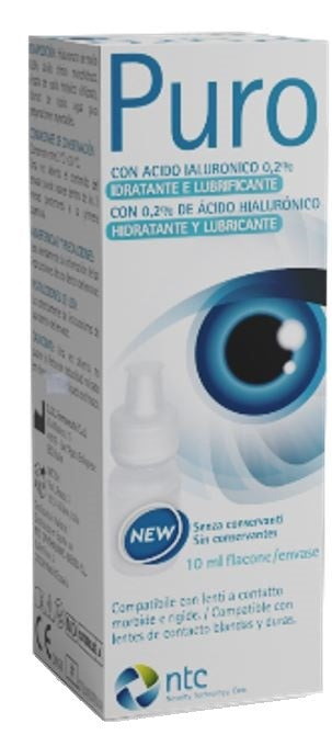 vim soluzione sterile per uso oftalmico puro idratante e lubrificante 02 acido ialuronico senza conservanti 10 ml