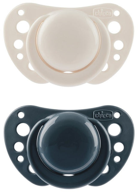artsana chicco chicco succhietti air blu silicone 6 16 mesi 2 pezzi chicco ean 8058664171545