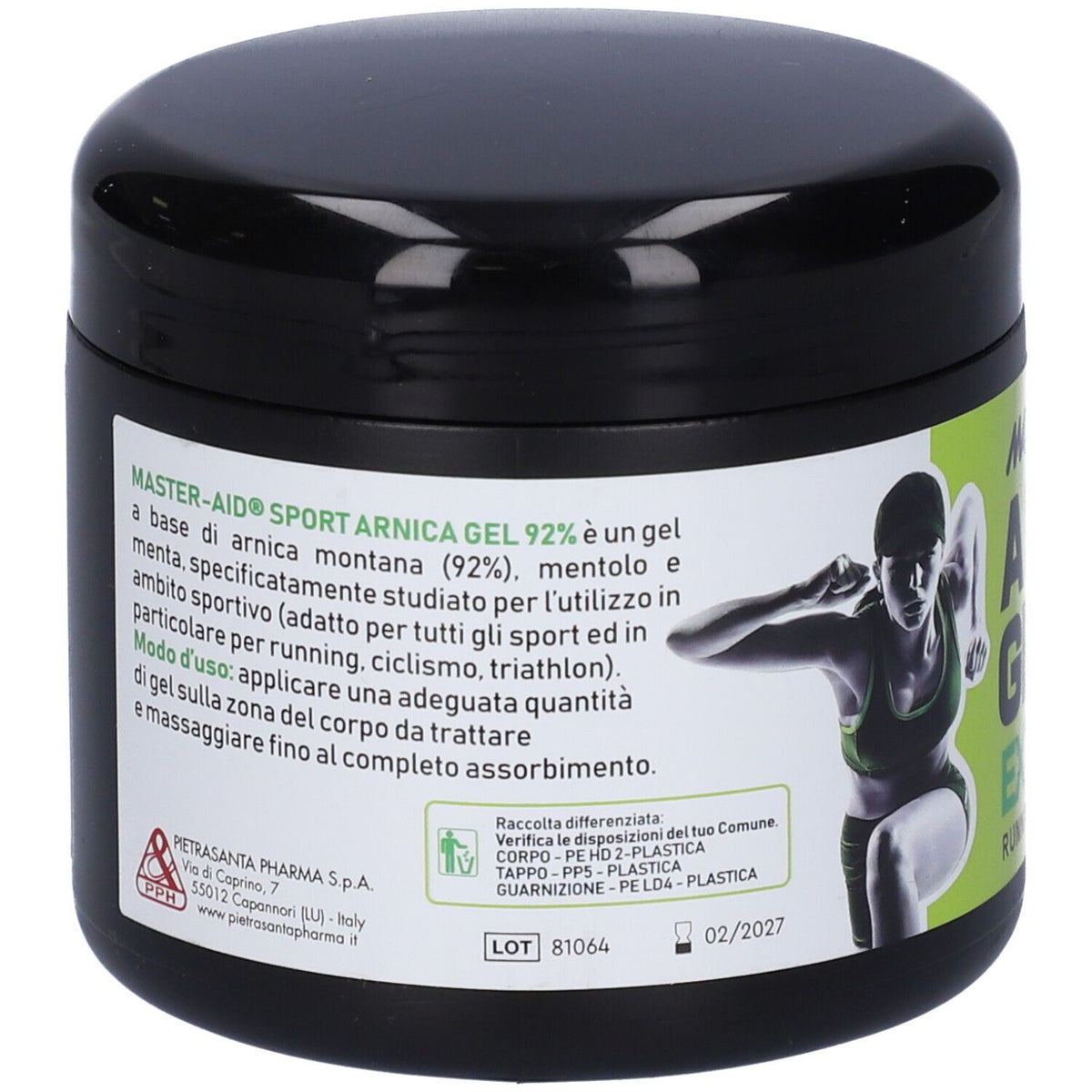 Master-aid Sport Arnica 92% Gel 500 Ml