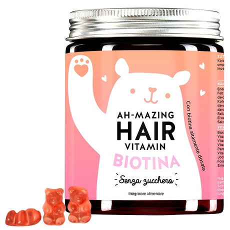 beautybears ah mazing hair vitamins mit biotin sugarfree 45 caramelle gommose bears with benefits ean 4260717770856