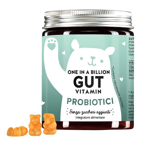 pasquali dermovitamina one in a billion gut vitamin biotic komplex 45 caramelle gommose bears with benefits ean 4260717770894