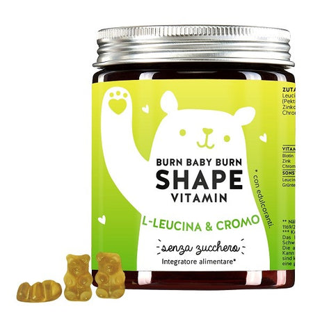 pasquali dermovitamina burn baby burn shape vitamin 45 caramelle gommose bears with benefits ean 4260717770924