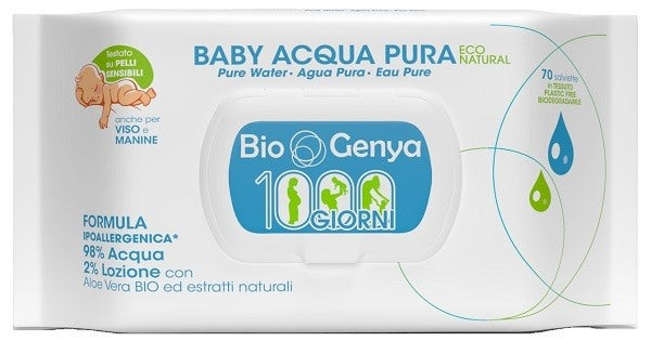 alsipharma biogenya baby eco natura acqua pura 70 salviette biogenya ean 8009432044622
