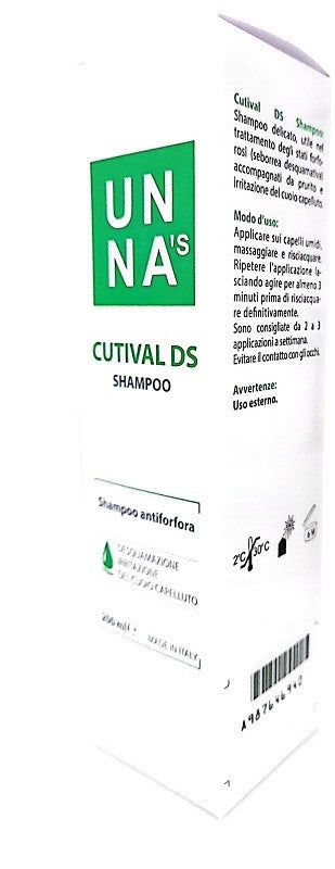 unnas cutival ds shampoo 200 ml