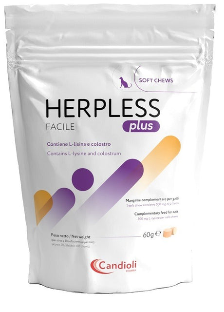 candioli veterinari herpless plus facile 30 soft chews candioli ean 8025767662171