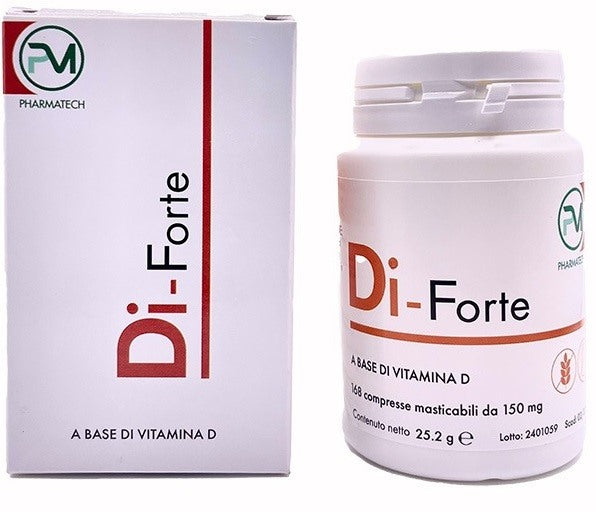 piemme pharmatech di forte 168 compresse masticabili piemme pharmatech