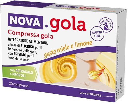 nova argentia ind farm nova gola miele limone 20 compresse ean 8056471911286