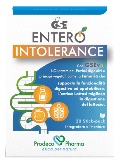 prodeco pharma gse entero intolerance 20 stickpack gse ean 8057968091870