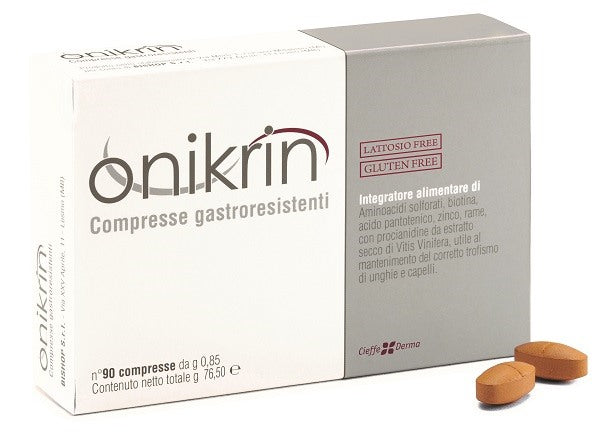 cieffe derma onikrin 90 compresse