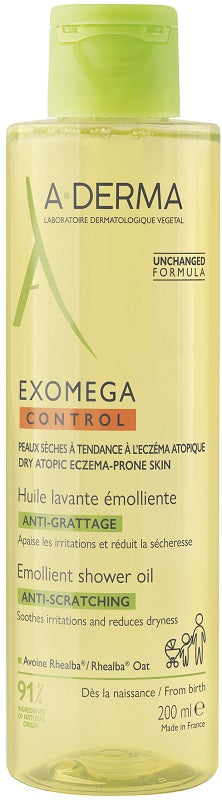 pierre fabre exomega control olio lavante emolliente 200 ml nuovo pack a derma ean 3282770393842