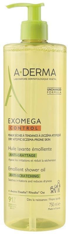 pierre fabre exomega control olio lavante emolliente 750 ml a derma ean 3282770393866