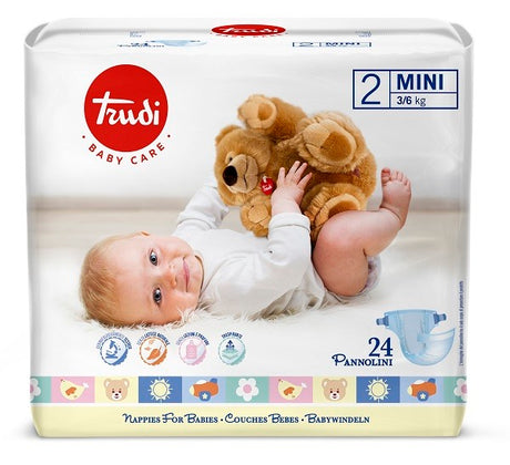 s i l c trudi baby care pannolini mini 36 kg 24 pezzi trudi ean 8007300011301